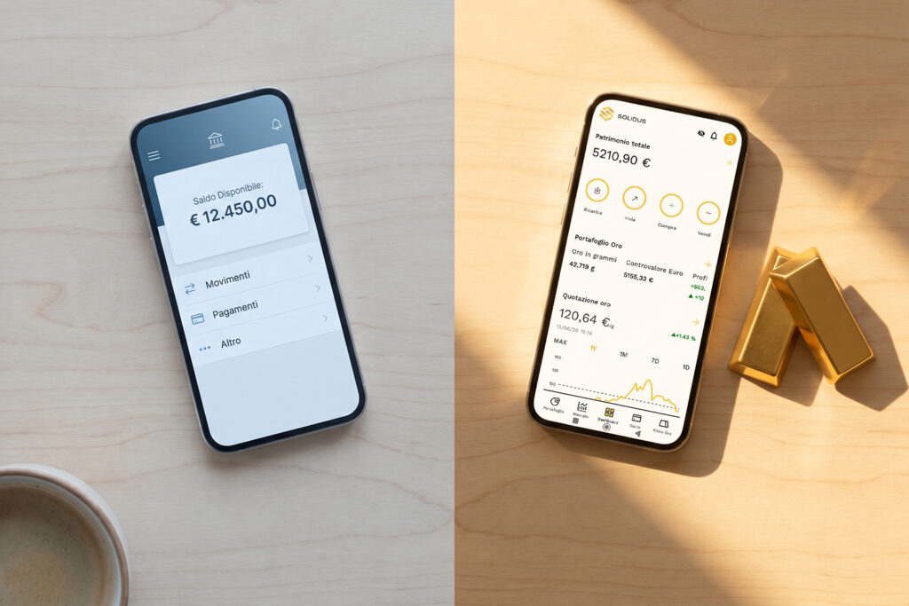 I miei risparmi sul conto corrente stanno perdendo valore cosa fare nel 2026 - Solidus App Investire Oro